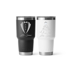 Bundle Novios 2 Yeti 30 oz Original|  Grabado laser