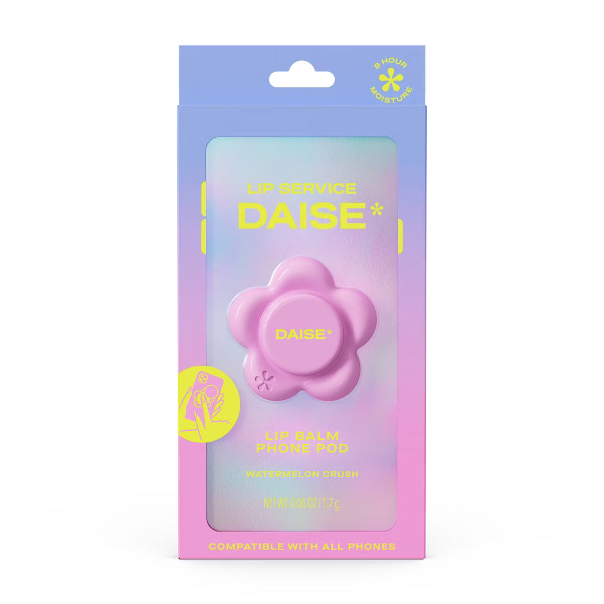 DAISE Lip Service Lip Balm Phone Pod - Watermelon Crush l Original