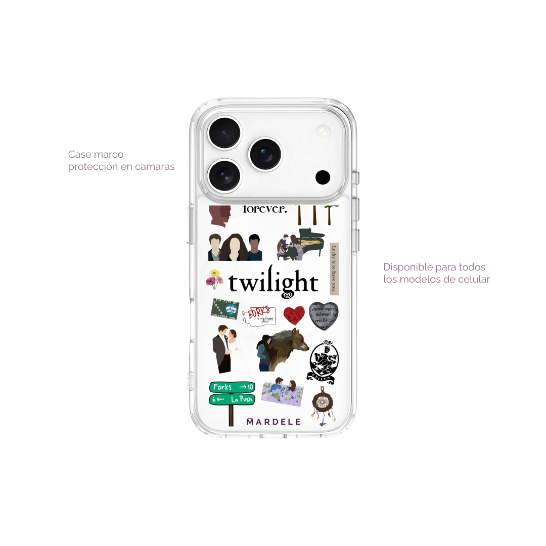 Plantilla de Stickers para Funda Transparente