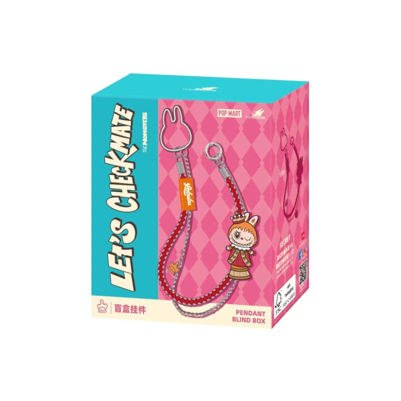 Let's checkmate Pendant | Original Blink Box Pop Mart