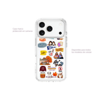 Plantilla de Stickers para Funda Transparente