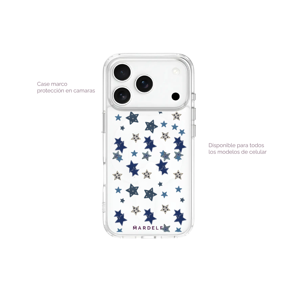 Plantilla de Stickers para Funda Transparente