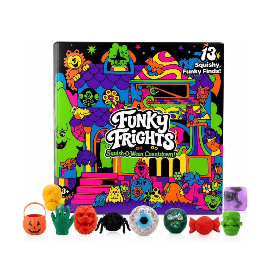 NeeDoh Funky Frights Squish-O-Ween Countdown Calendar l Original