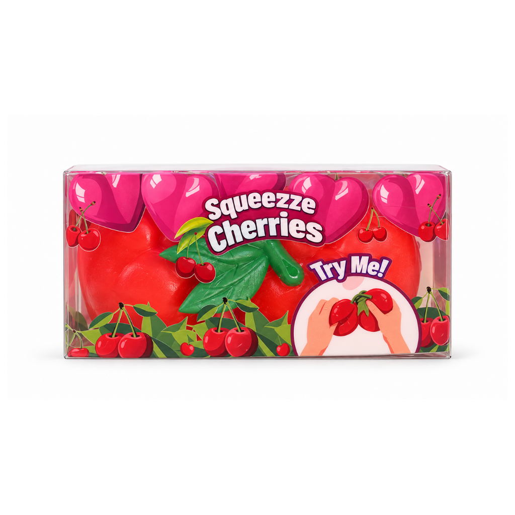 Squishy Cherry l Dos piezas pegadas