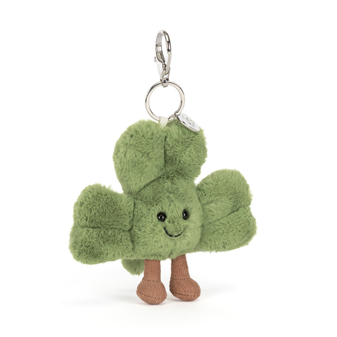 Jellycat Original | Amuseables Siofra Shamrock Bag Charm