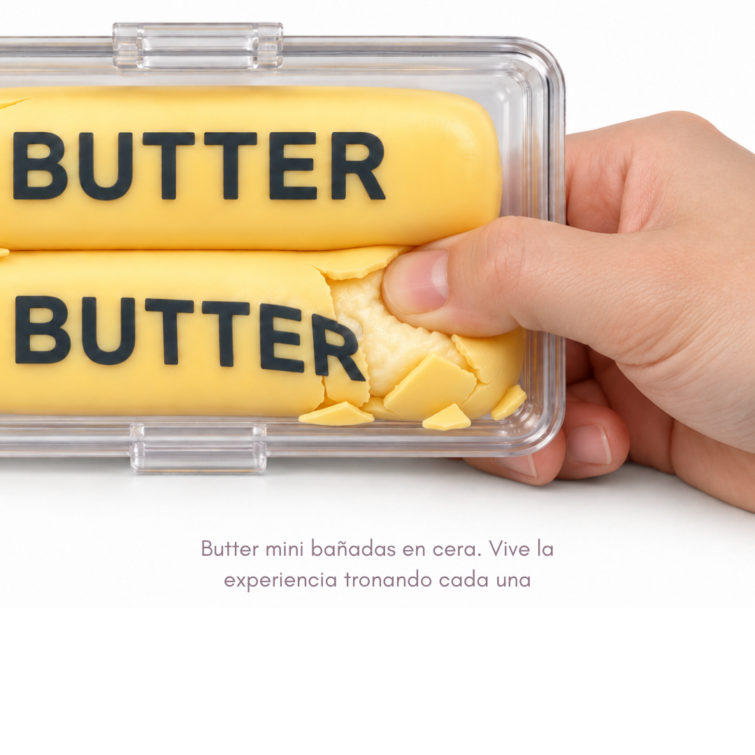 Squishy Butter con Cera l Mini
