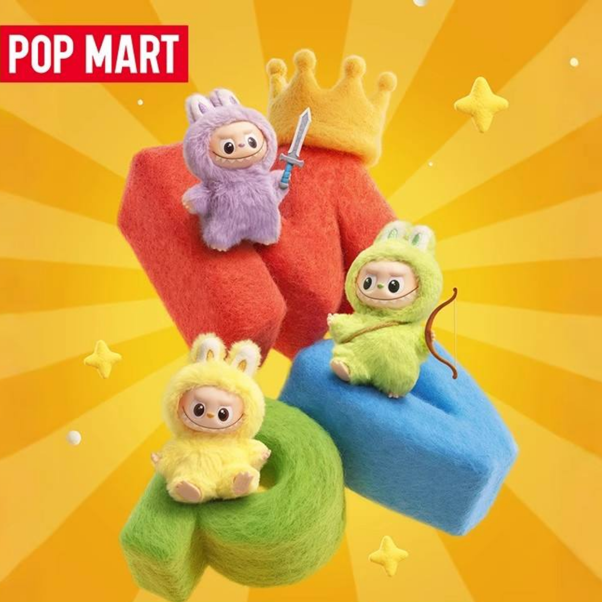 Pin For Love A - M | Labubu Original Pop Mart Blink Box