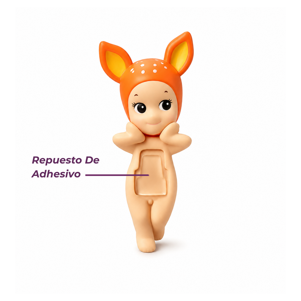 Sonny Angel Hipper Repuesto De Adhesivo Pack De 2 Piezas