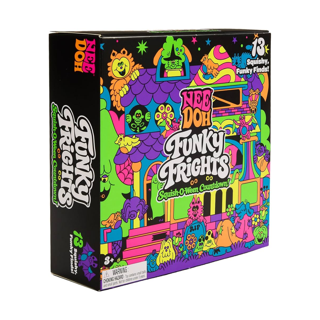 NeeDoh Funky Frights Squish-O-Ween Countdown Calendar l Original