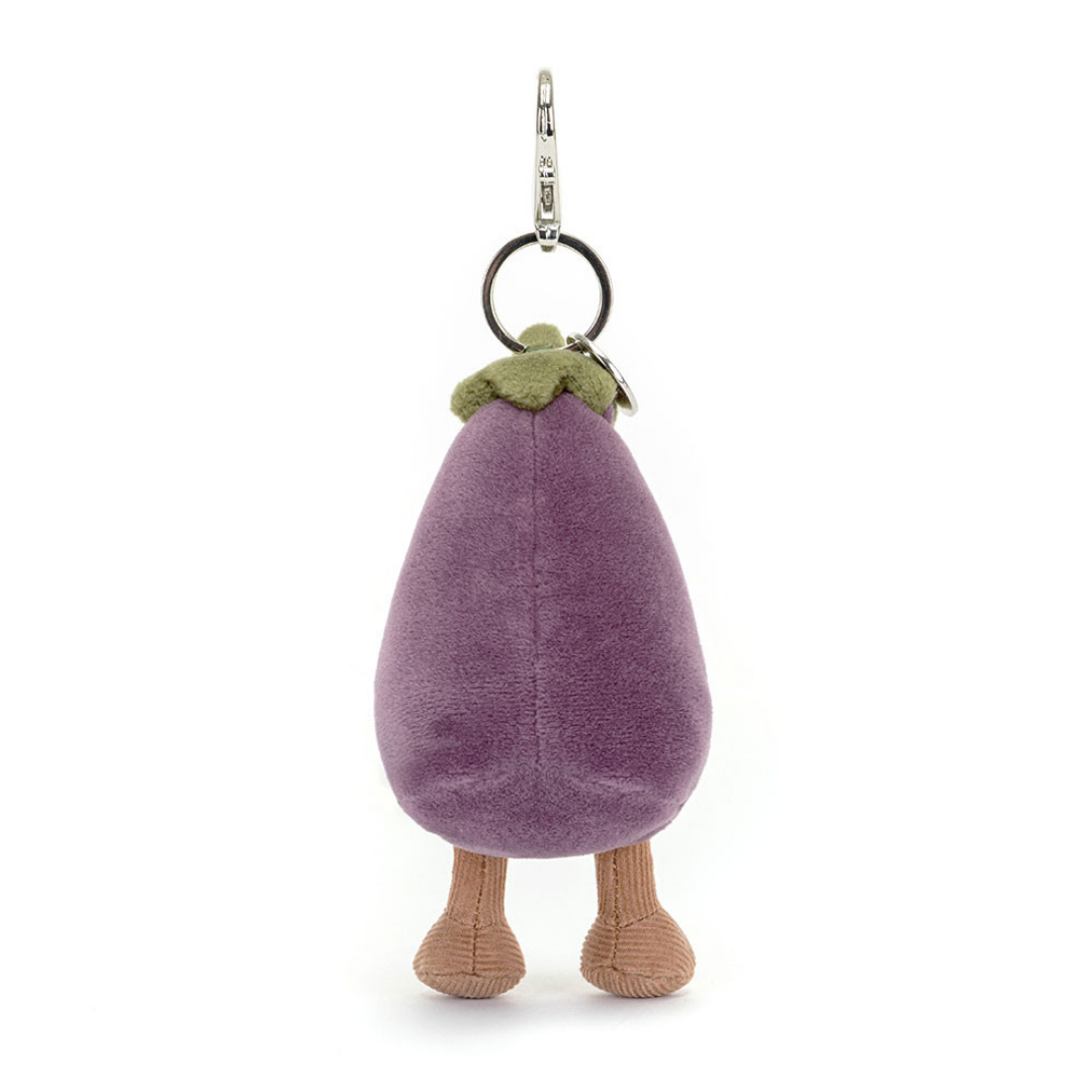 Jellycat Original | Amuseables Eggplant Bag Charm