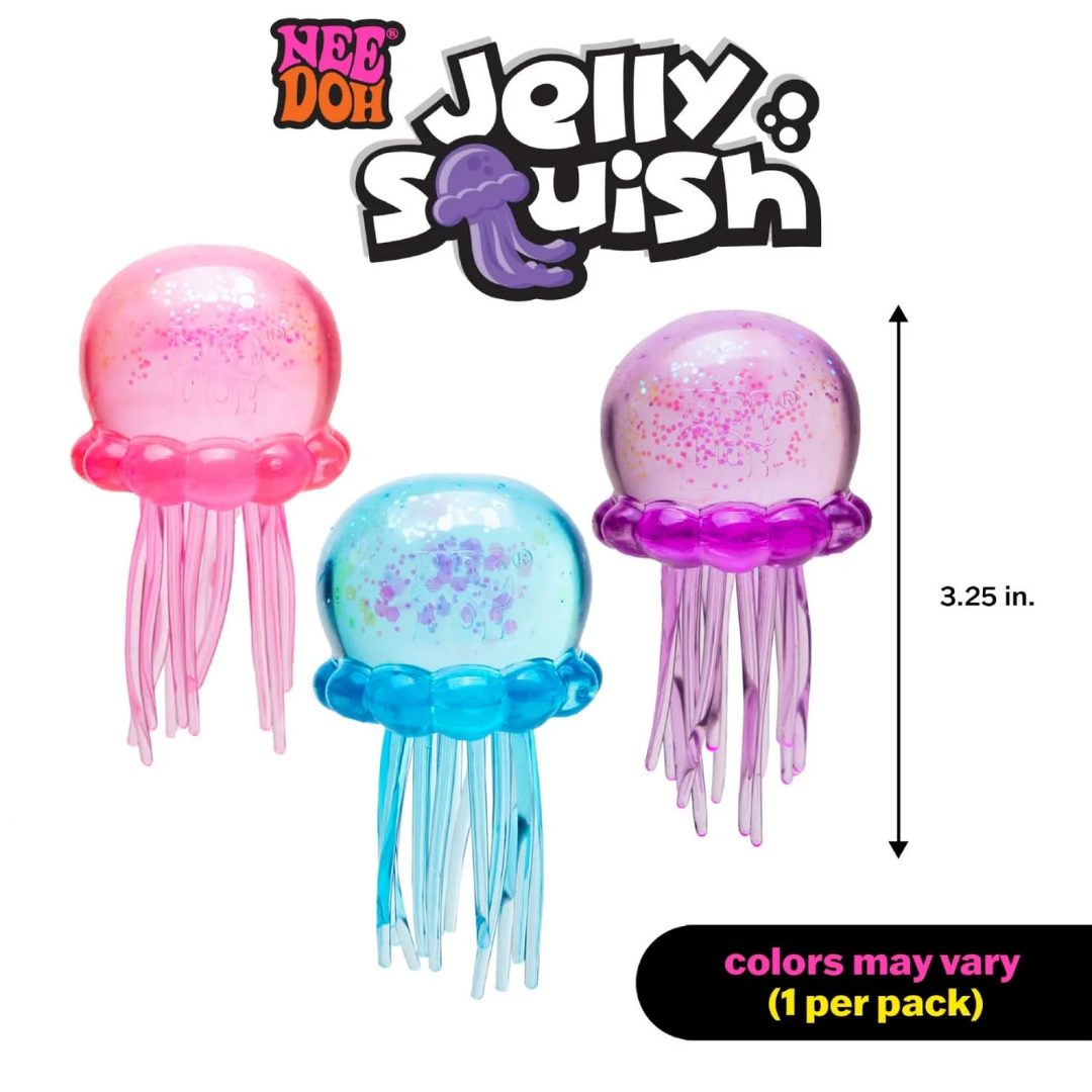 NeeDoh Jelly Squish "Jellyfish" l Original