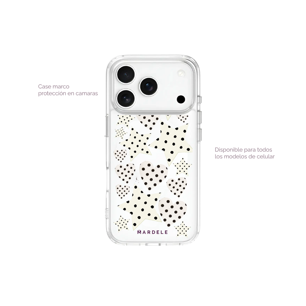Plantilla de Stickers para Funda Transparente