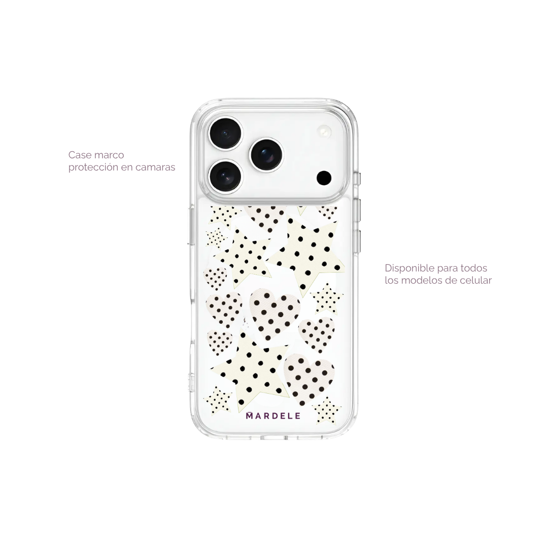 Plantilla de Stickers para Funda Transparente