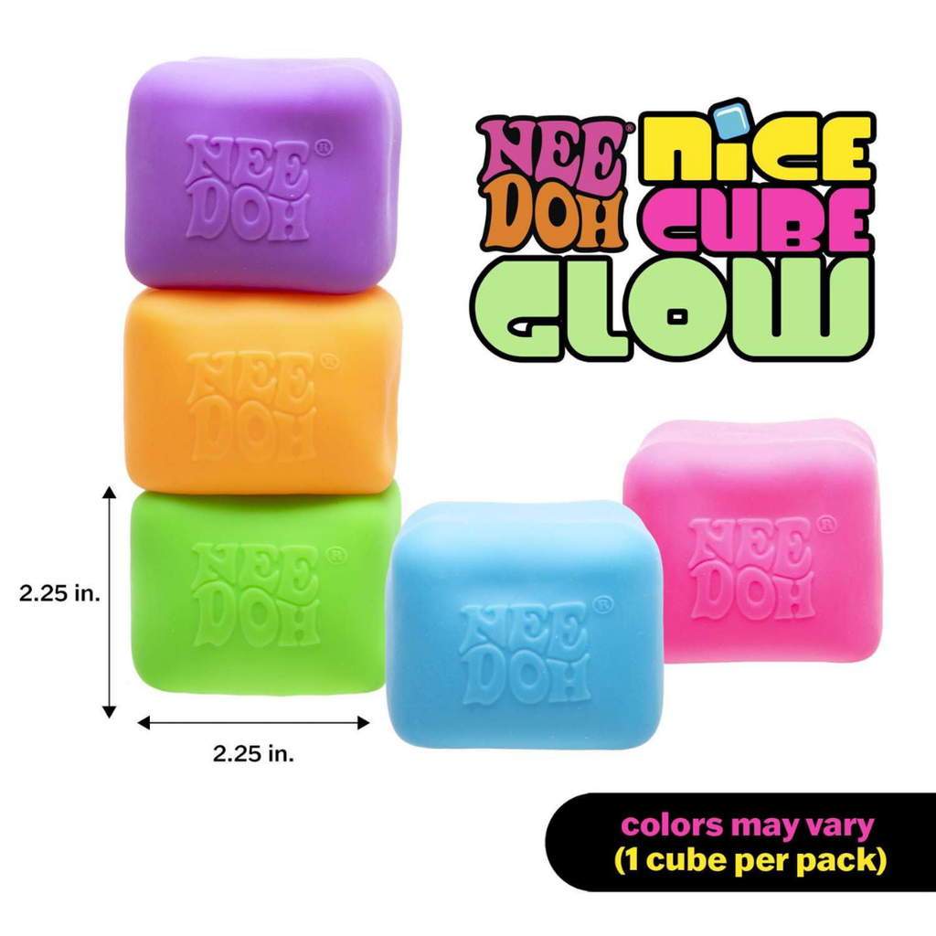 NeeDoh Nice Cube Glow l Original