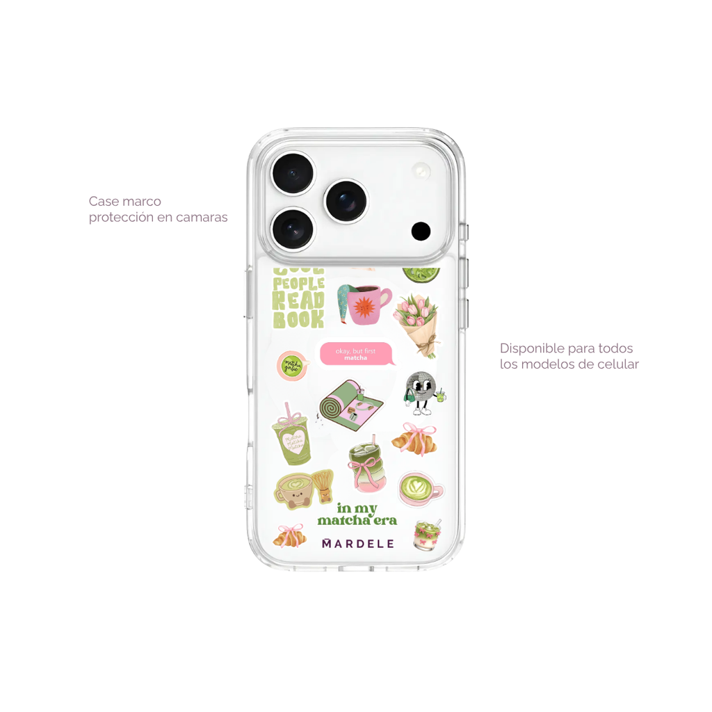 Plantilla de Stickers para Funda Transparente