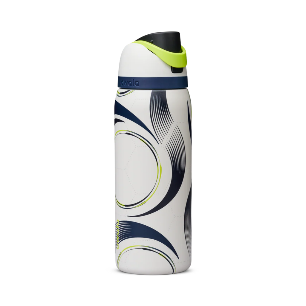 Owala FreeSip 32 oz Soccer Bottles | Steel the Ball Special Edition