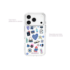 Plantilla de Stickers para Funda Transparente
