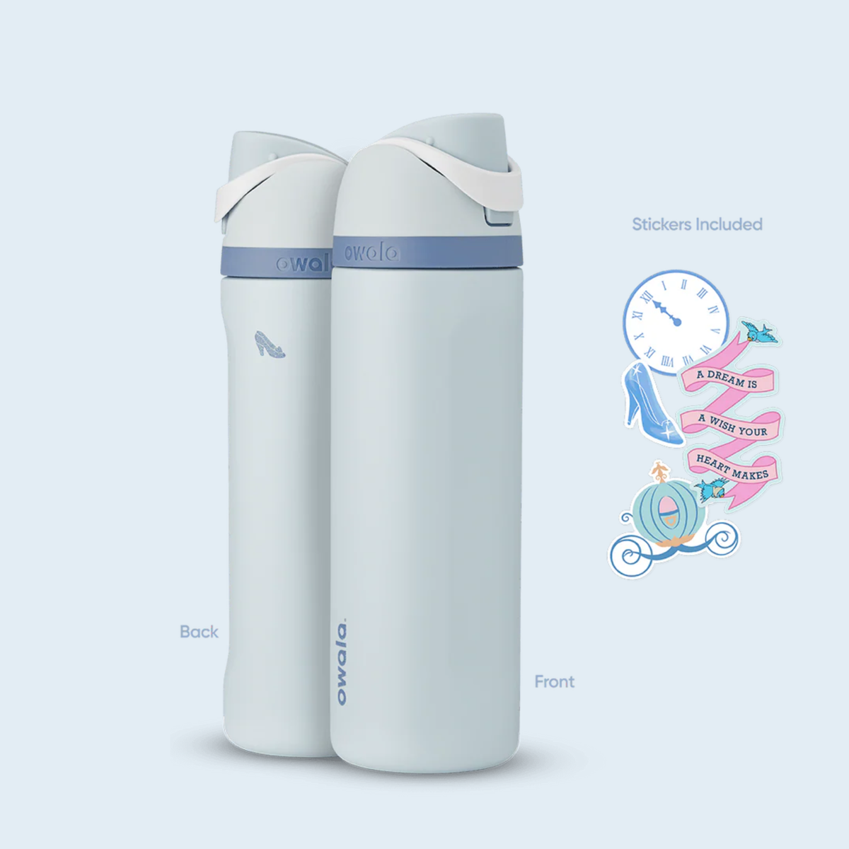Owala FreeSip 24 oz | Princess Collection Original