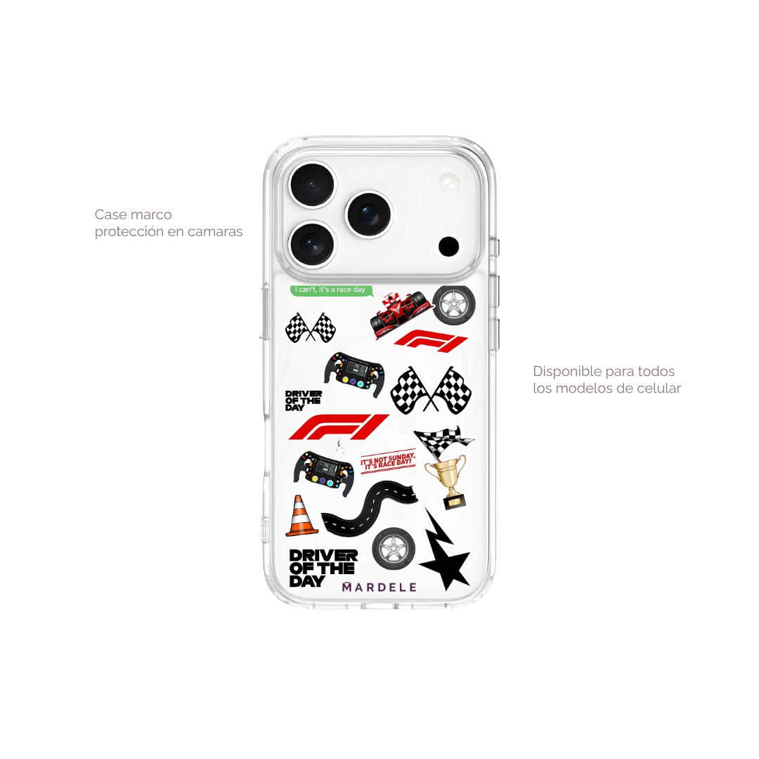 Plantilla de Stickers para Funda Transparente