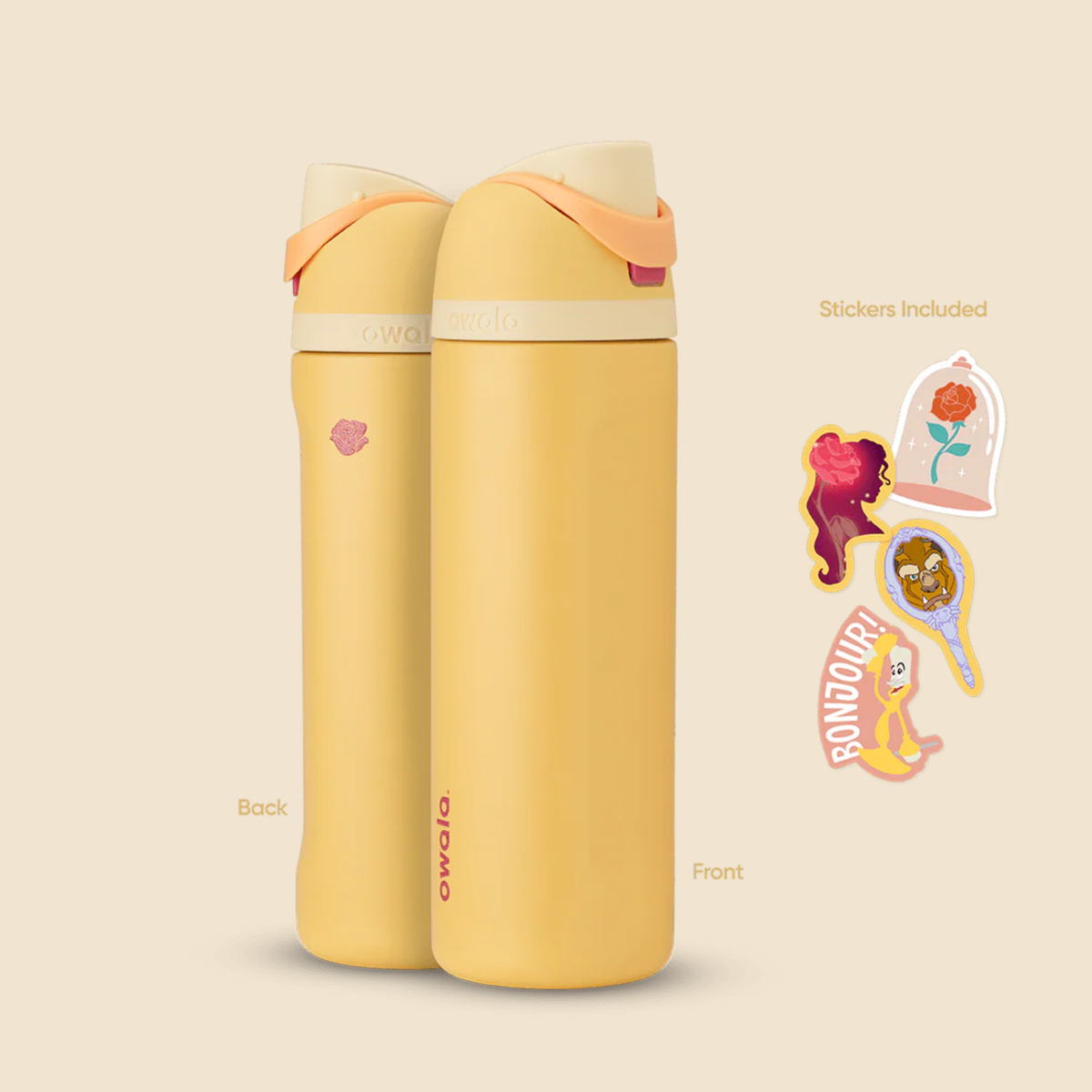 Owala FreeSip 24 oz | Princess Collection Original
