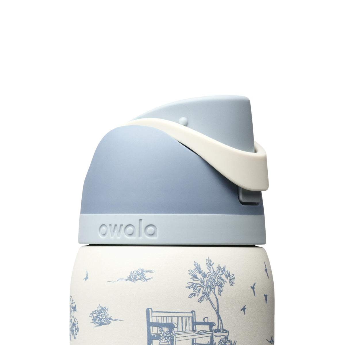Owala FreeSip 32 oz Toile Be Home detail